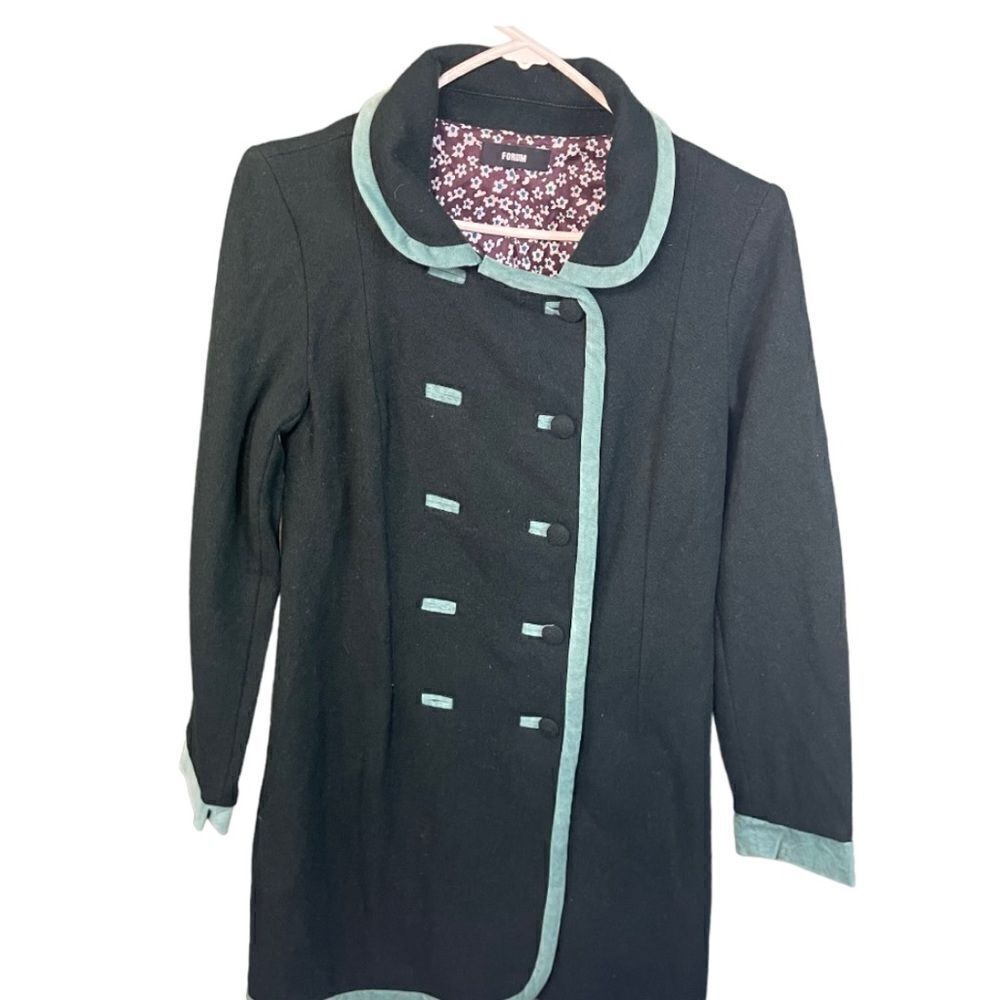Forum green small peacoat 